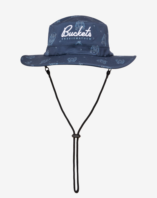 TravisMathew | First Edition Bucket Hat - Mood Indigo/Vintage Indigo