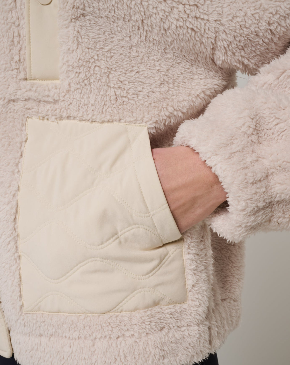 TravisMathew | Clubside Sherpa Jacket - Brazilian Sand