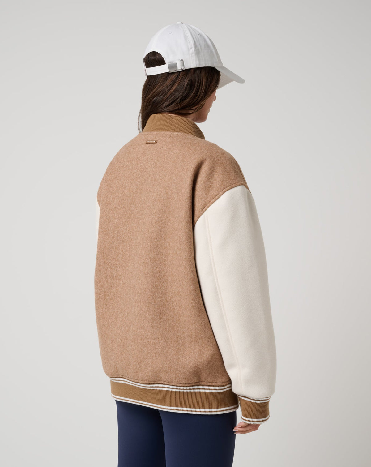 TravisMathew | Clubside Varsity Bomber - Heather Chestnut Multi