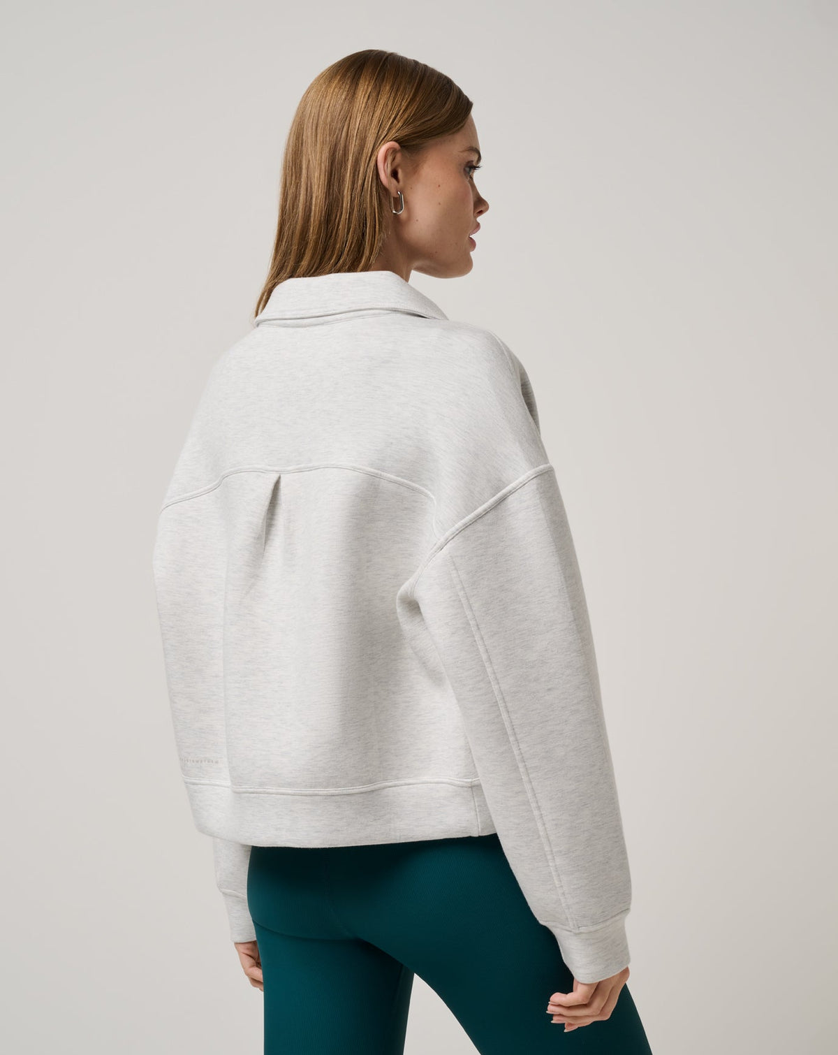 TravisMathew | Cloudscape Button Down - Heather Light Grey