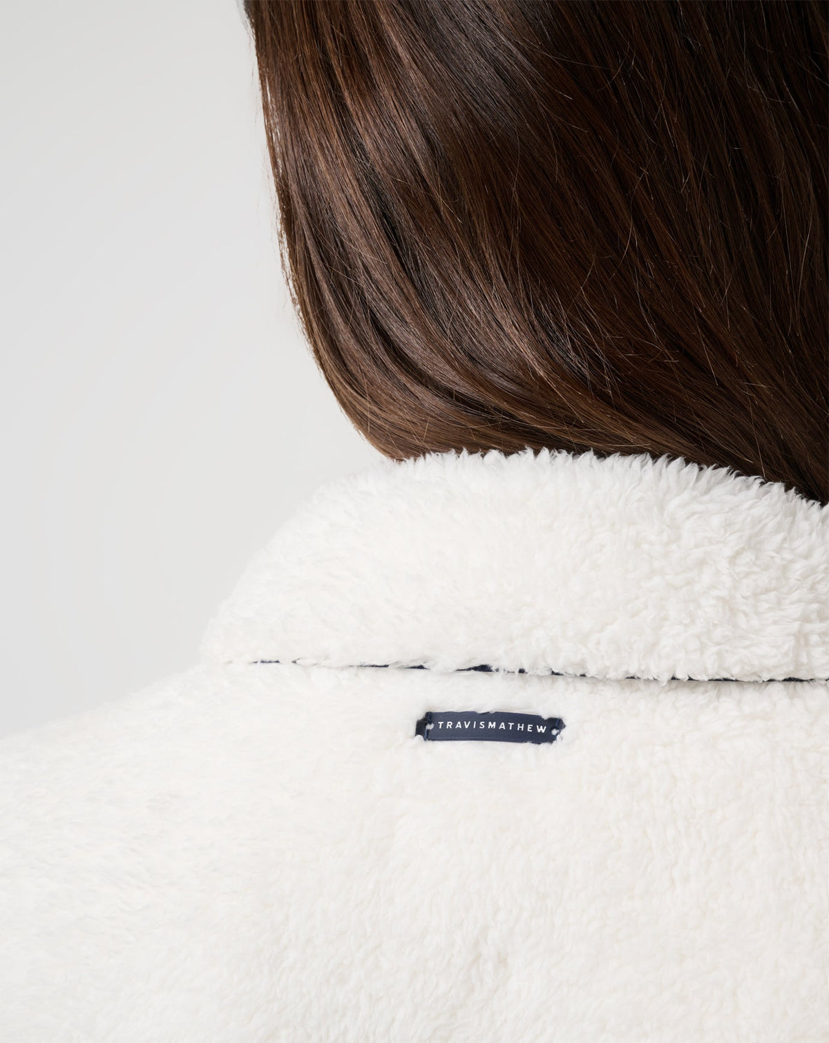 TravisMathew | Artful Sherpa Jacket - Snow White