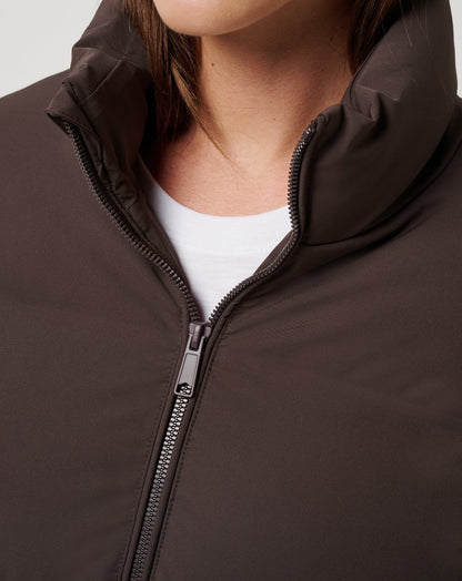 TravisMathew | Moontide Bonded Puffer Jacket - Coffee Grounds