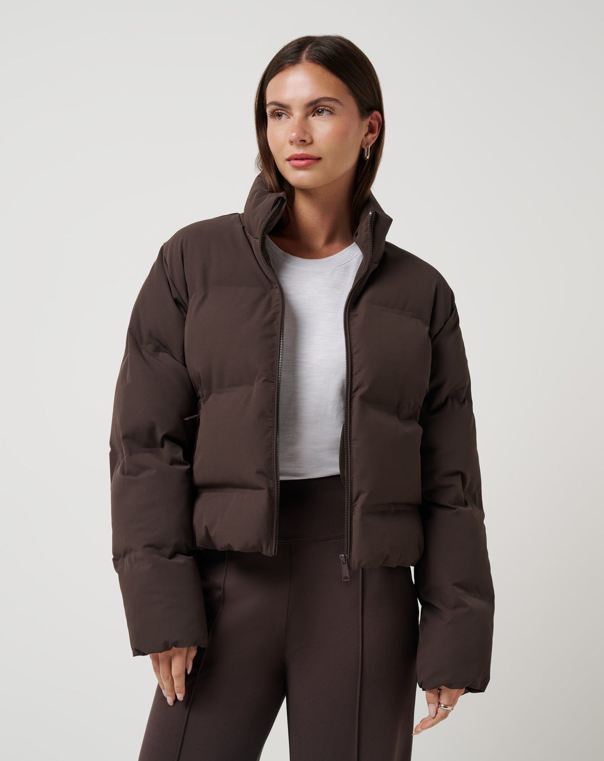 TravisMathew | Moontide Bonded Puffer Jacket - Coffee Grounds