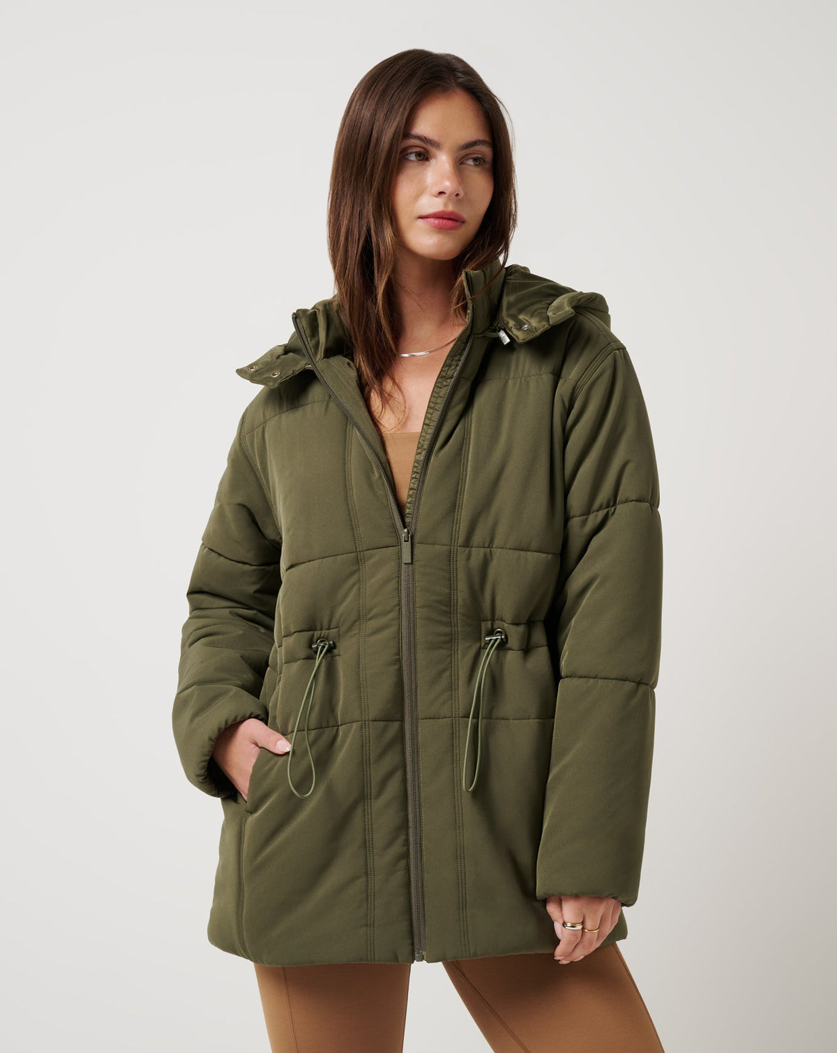 TravisMathew | Mont Blanc Hood Puffer - Grape Leaf