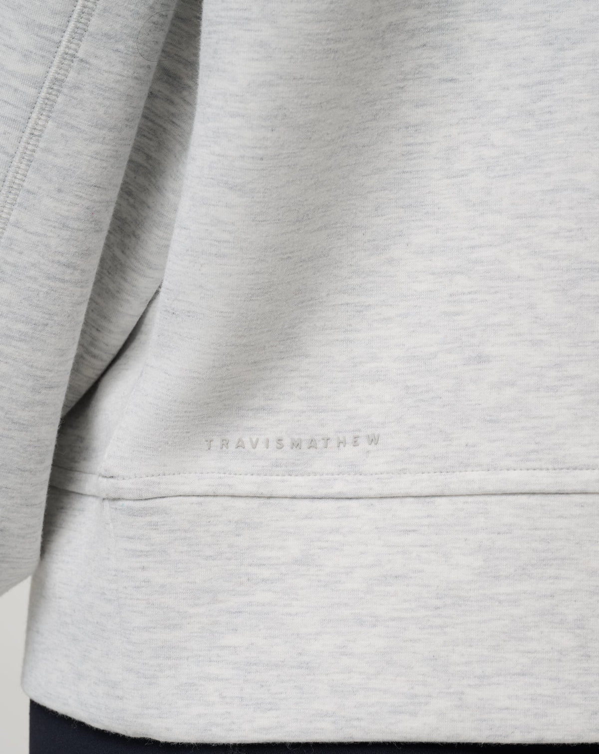 TravisMathew | Skyloft Soft Half Zip 2.0 - Heather Light Grey