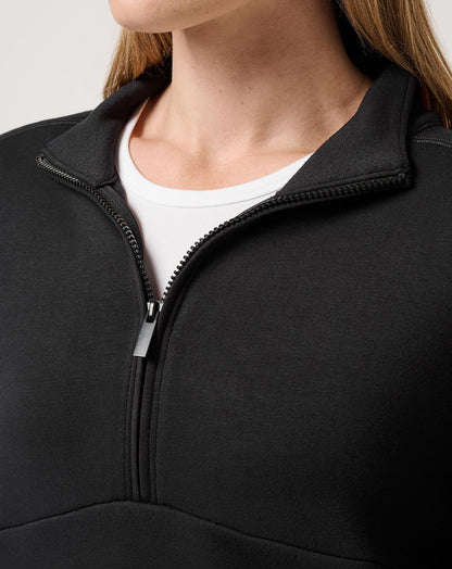 TravisMathew | Skyloft Soft Half Zip 2.0 - Black