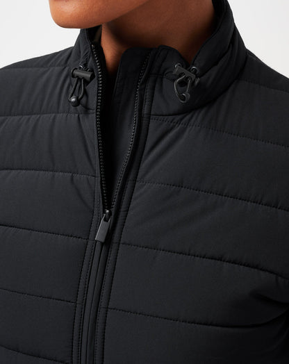 TravisMathew | Skyloft Soft Espresso Martini Full Zip - Heather Black