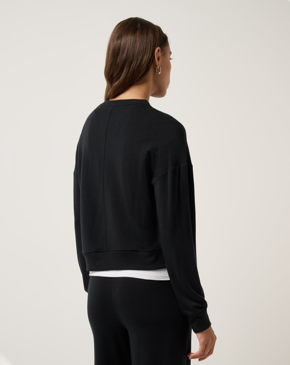 TravisMathew | Cloud Terry Crew - Black