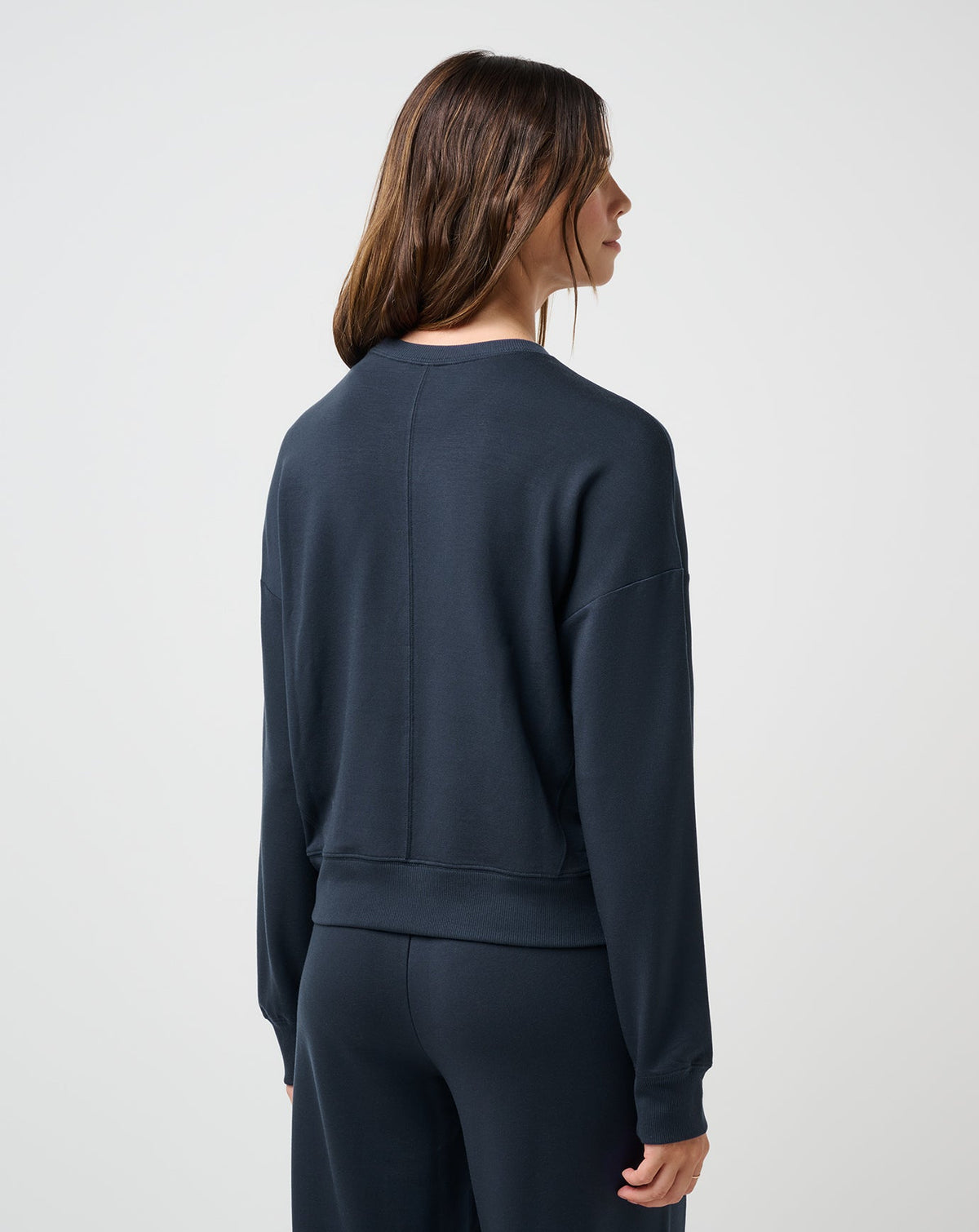 TravisMathew | Cloud Terry Crew - Navy Blazer