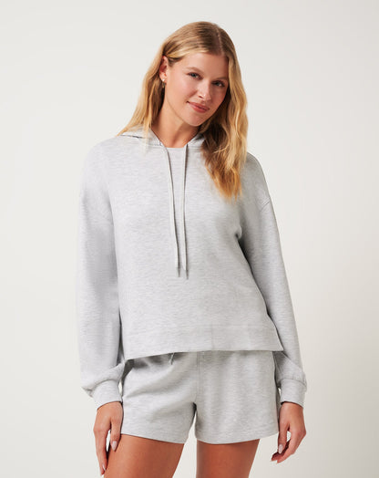 TravisMathew | Skyloft Soft Hoodie - Heather Light Grey