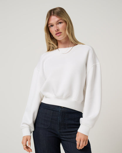 TravisMathew | Cloudscape Pullover - Snow White