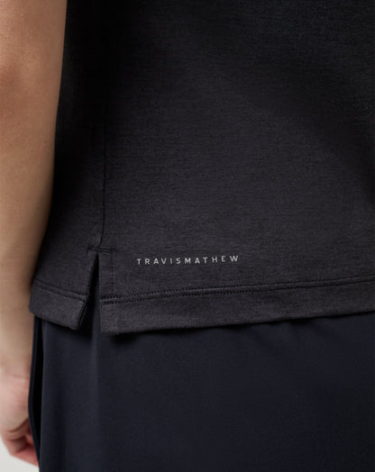 TravisMathew | Skyloft Light Polo - Heather Black