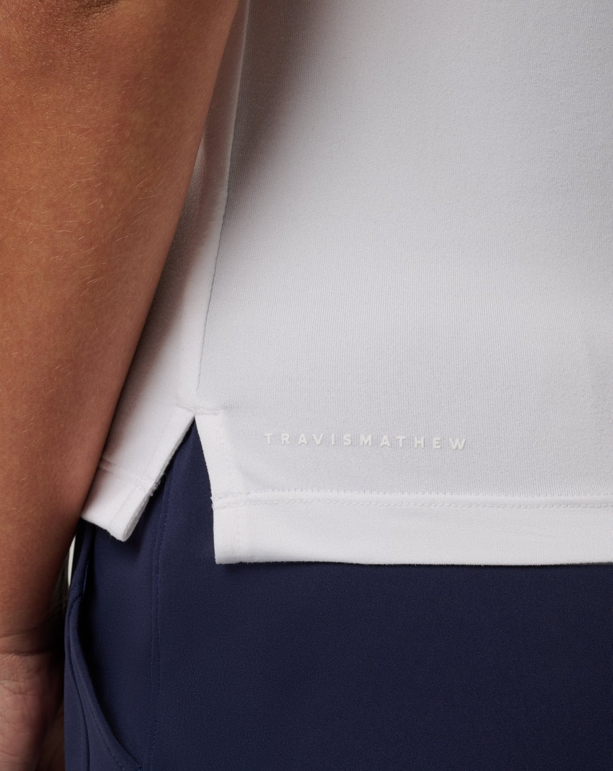TravisMathew | Skyloft Light Sleeveless Polo - White