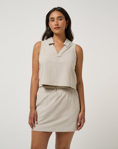 TravisMathew | Timeless Breezeblend Polo - Island Fossil