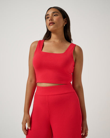 TravisMathew | Evening Retreat Tank - Tomato