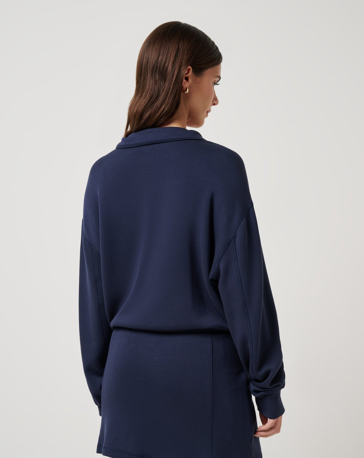TravisMathew | Skyloft Soft Echo Half Zip - Navy Blazer