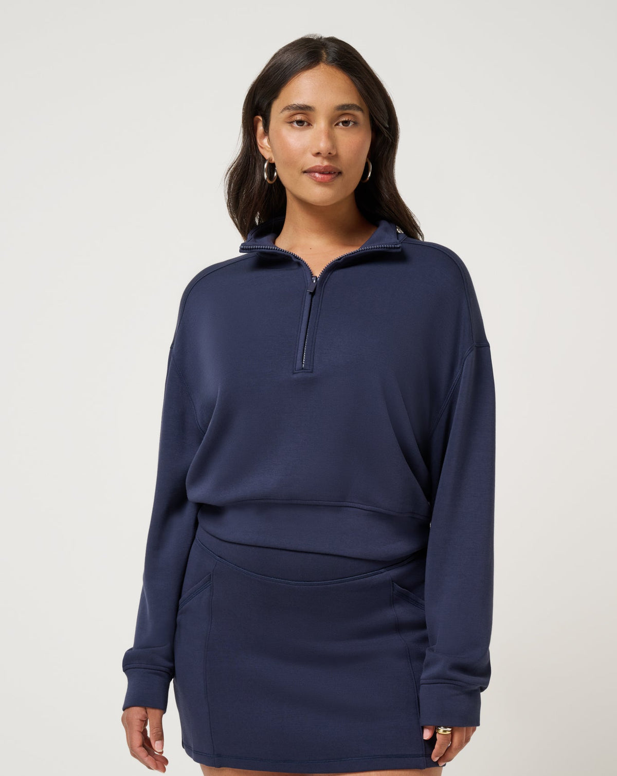 TravisMathew | Skyloft Soft Echo Half Zip - Navy Blazer