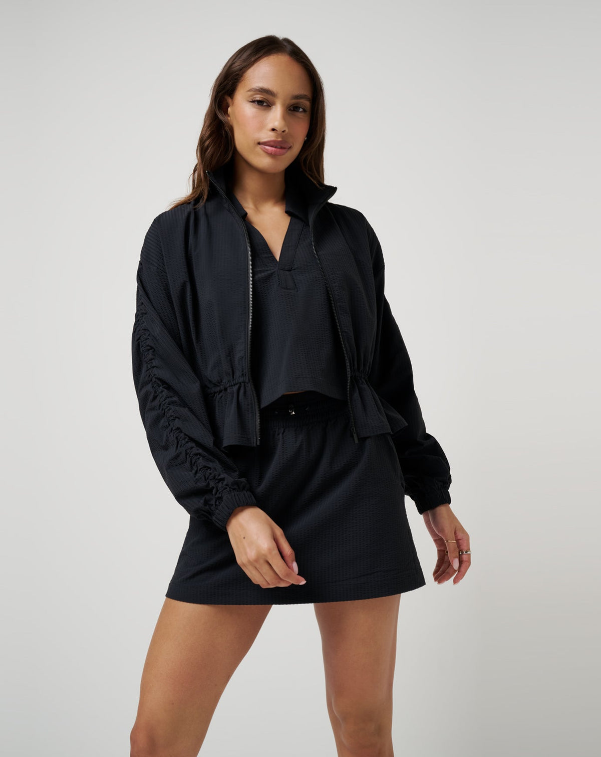 TravisMathew | Timeless Breezeblend Full Zip - Black