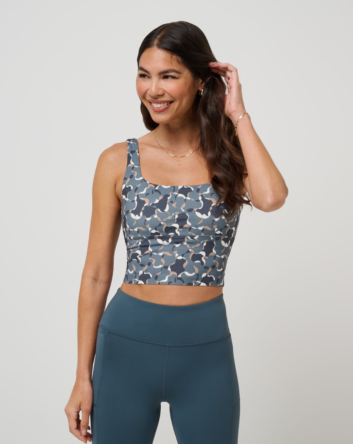 TravisMathew | Moveknit Printed Tank - Dark Slate Multi