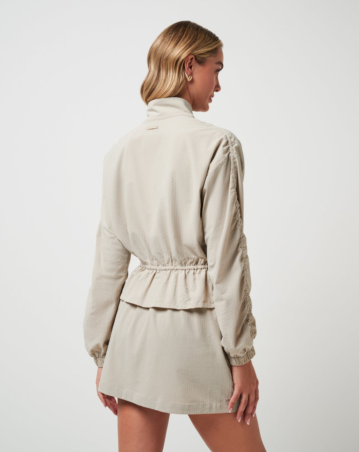 TravisMathew | Timeless Breezeblend Full Zip - Island Fossil