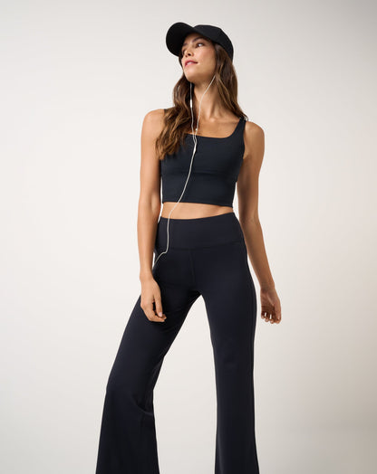 TravisMathew | Moveknit Rib Sport Top - Black