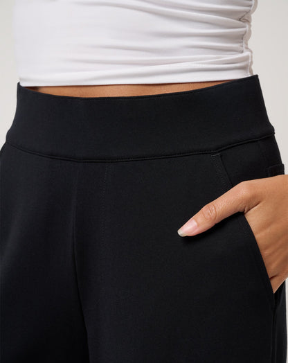 TravisMathew | Friday Doubleknit Utility Wide Leg Pant - Black