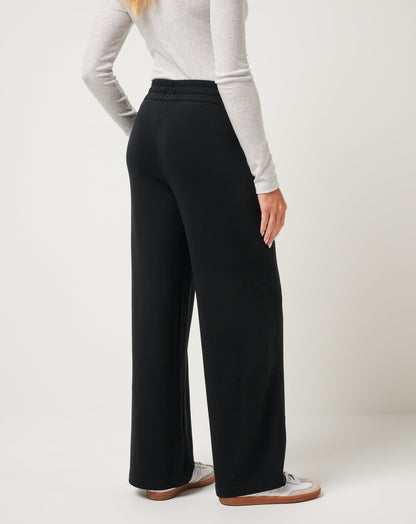 TravisMathew | Cloud Terry Wide Leg Pant - Black