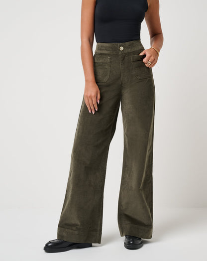 TravisMathew | Everyday Cord Long Pant - Grape Leaf