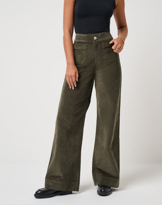TravisMathew | Everyday Cord Long Pant - Grape Leaf