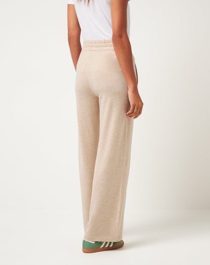 TravisMathew | Cloud Terry Wide Leg Pant - Heather Natural