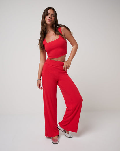 TravisMathew | Evening Retreat Pant - Tomato