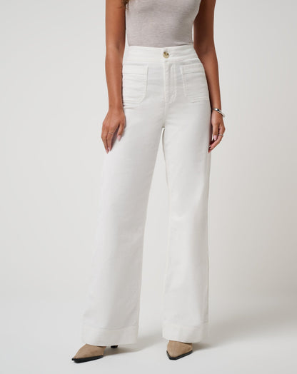 TravisMathew | Everyday Cord Long Pant - Snow White