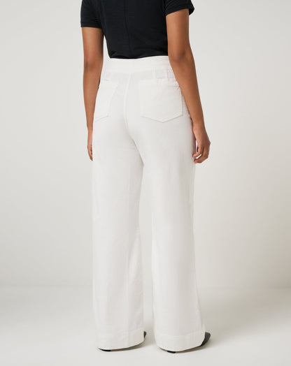TravisMathew | Everyday Cord Long Pant - Snow White