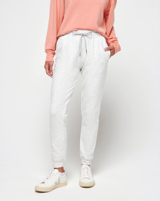 TravisMathew | Cloud Fleece Jogger - Heather Light Grey