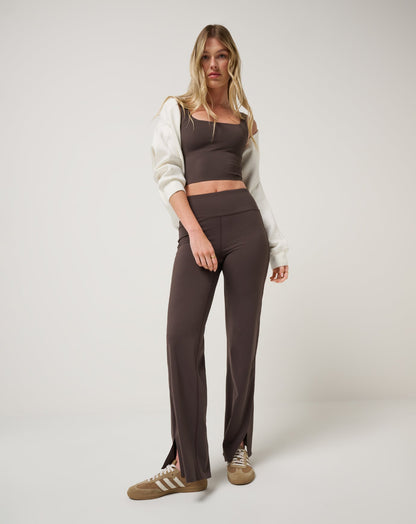 TravisMathew | Moveknit Bonded Pant - Coffee Grounds