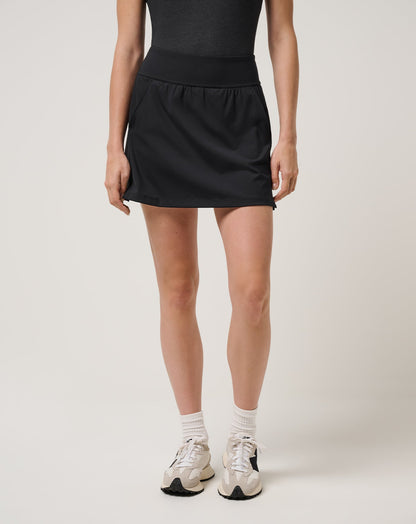 TravisMathew | Moveknit Game Set Match Skort - Black