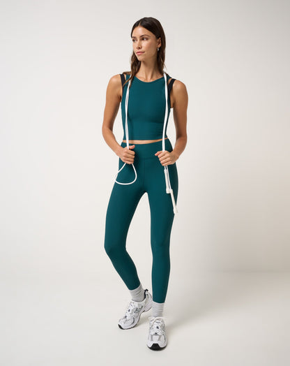 TravisMathew | Moveknit Rib Legging - Dark Sea