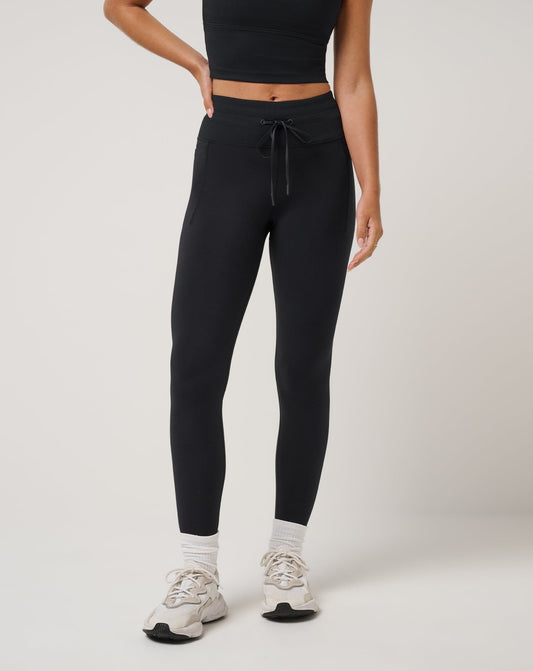 TravisMathew | Moveknit Tie Bonded Legging - Black