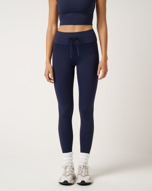 TravisMathew | Moveknit Tie Bonded Legging - Navy Blazer