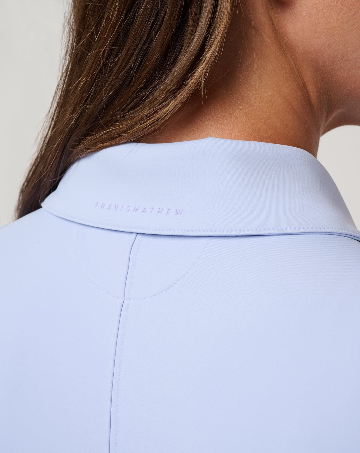 TravisMathew | Moveknit Sleeveless Polo Dress 2.0 - Soft Blue