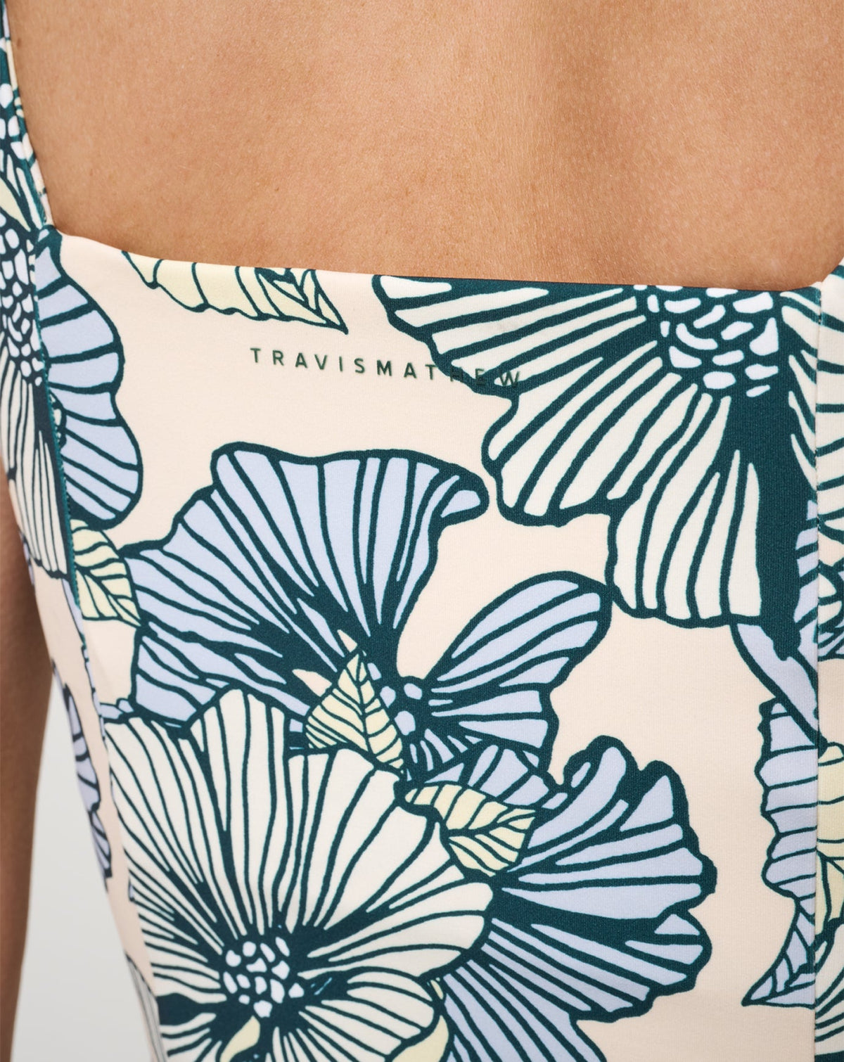 TravisMathew | MoveKnit Sleeveless Printed Dress - Sandshell Multi
