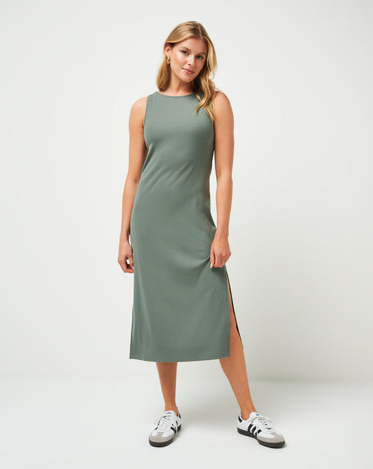 TravisMathew | Cloud Rib Hadley Wood Dress - Agave Green