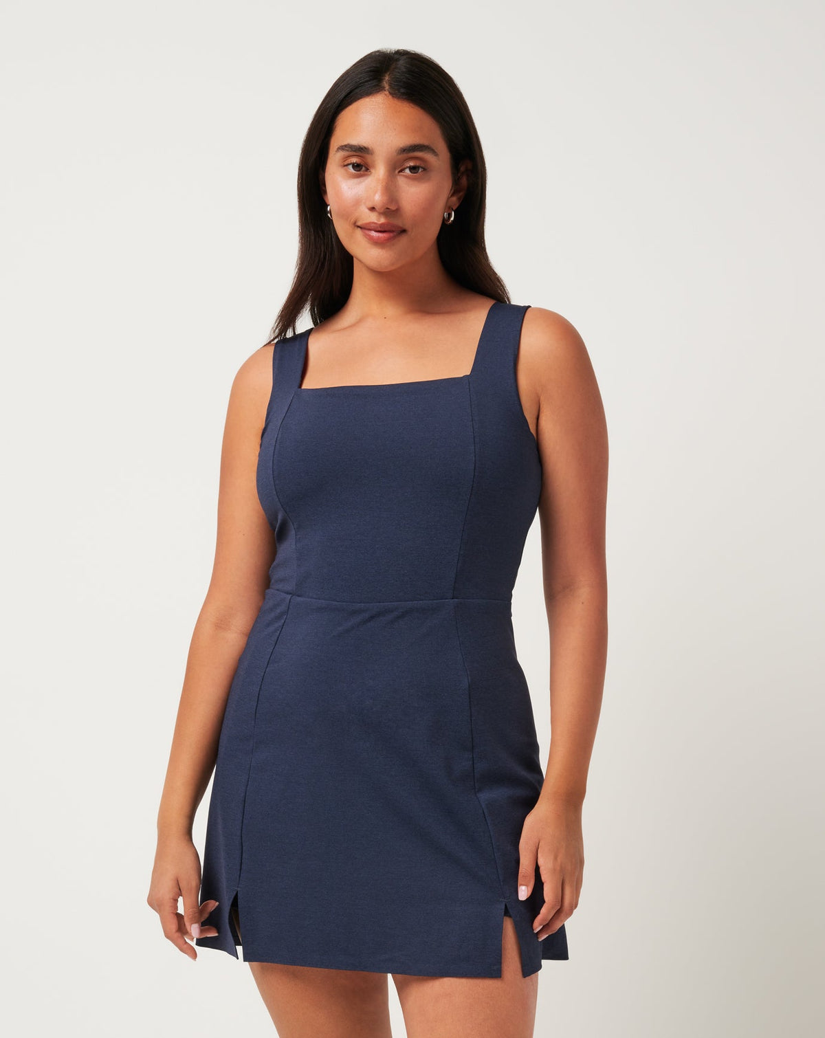 TravisMathew | Moveknit Sleeveless Dress - Heather Navy Blazer