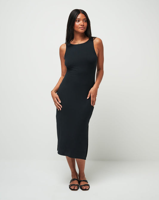 TravisMathew | Cloud Rib Hadley Wood Dress - Black
