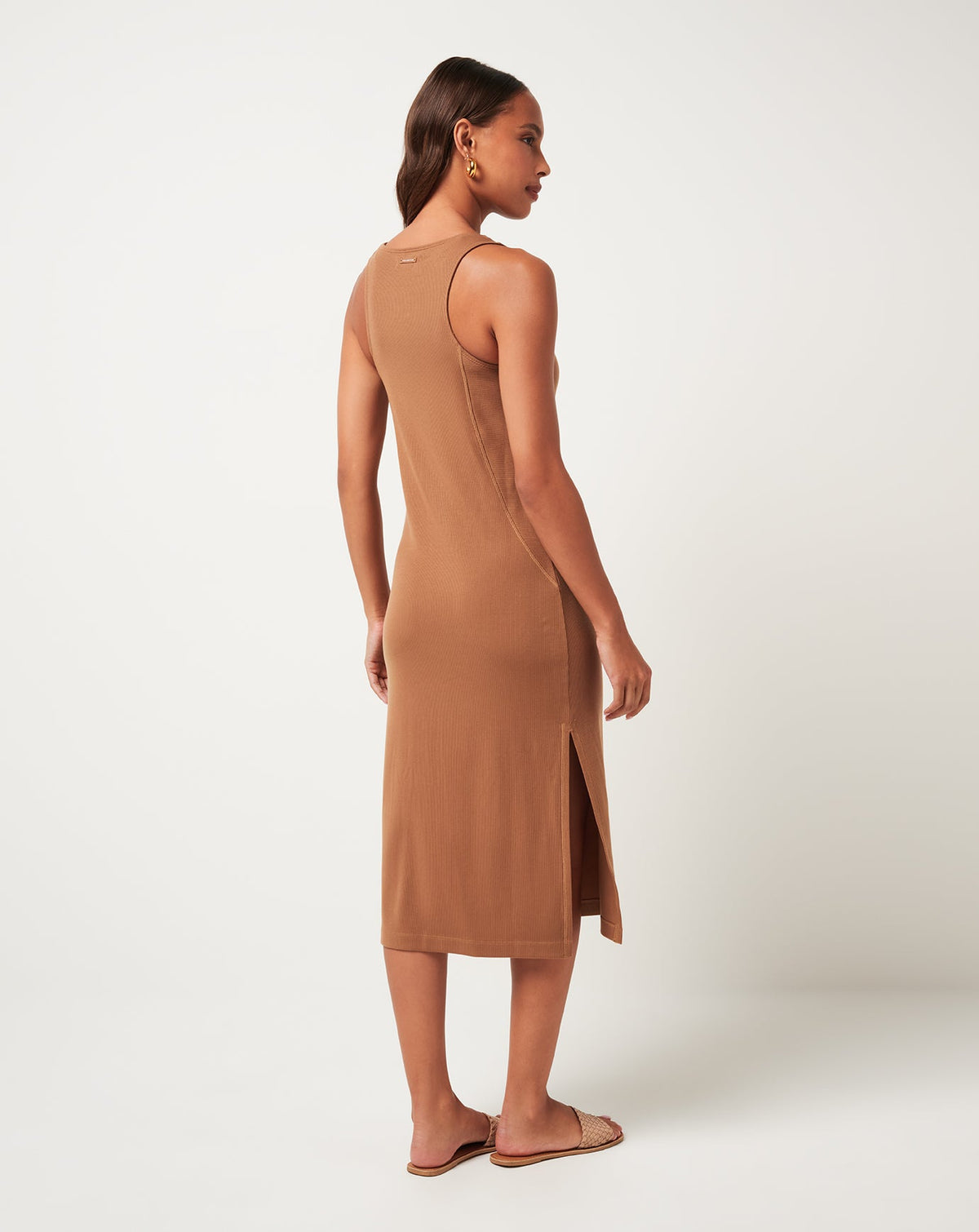 TravisMathew | Cloud Rib Hadley Wood Dress - Chestnut