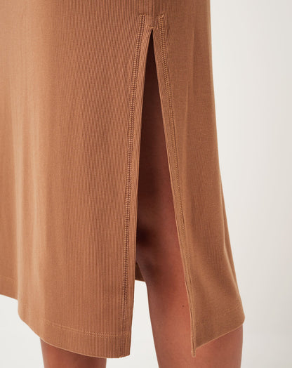 TravisMathew | Cloud Rib Hadley Wood Dress - Chestnut