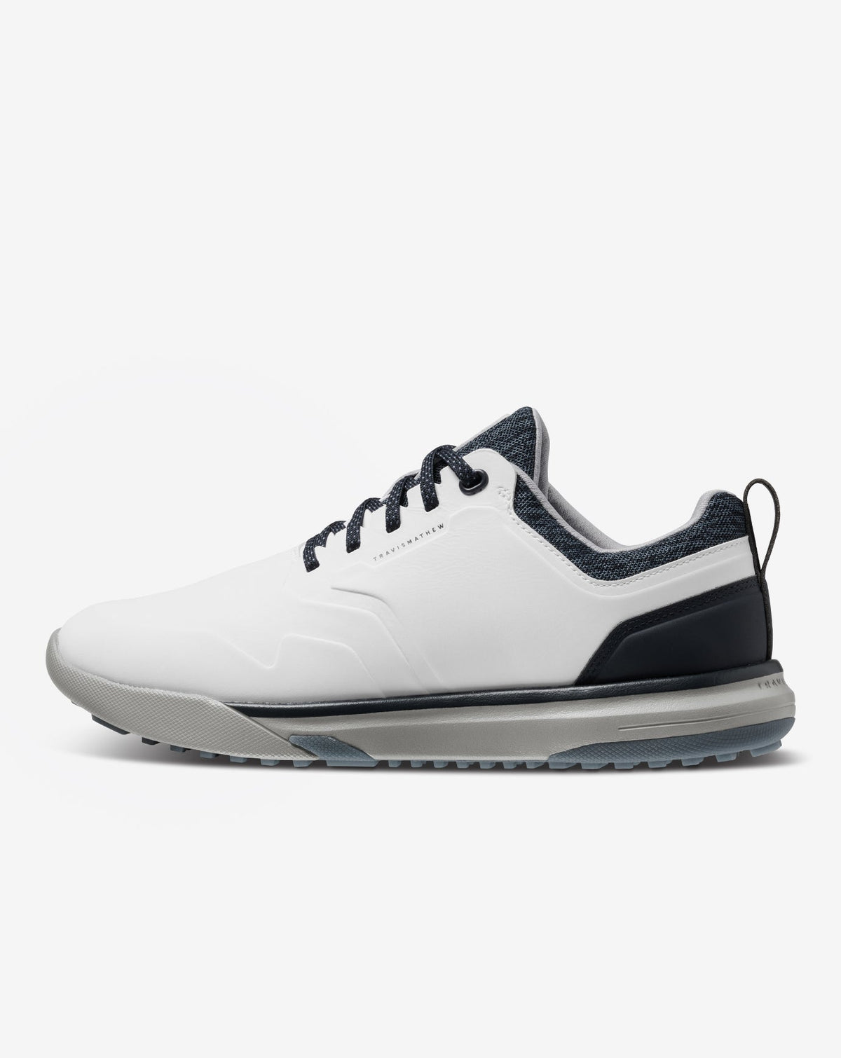 TravisMathew | The Daily Pro Plus Golf Shoe - White/Total Eclipse