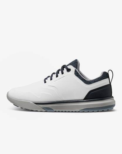 TravisMathew | The Daily Pro Plus Golf Shoe - White/Total Eclipse