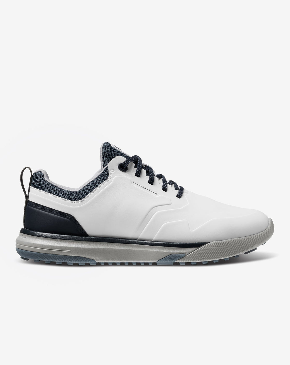 TravisMathew | The Daily Pro Plus Golf Shoe - White/Total Eclipse