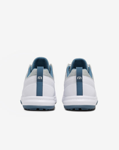 TravisMathew | The Daily Pro Plus Golf Shoe - White/Blue